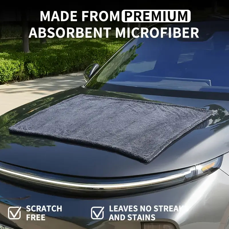 🧽🚗 Asciugamano in Microfibra Auto – Super Assorbente 💦✨