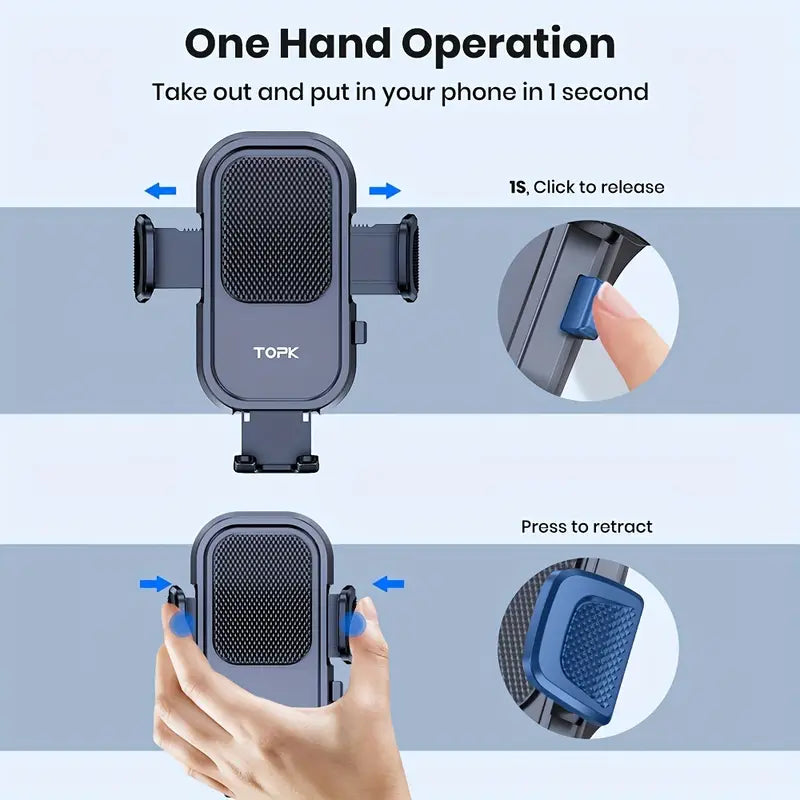 📱🚗 Supporto Smartphone da Auto – Bocchetta Aria 🌬️