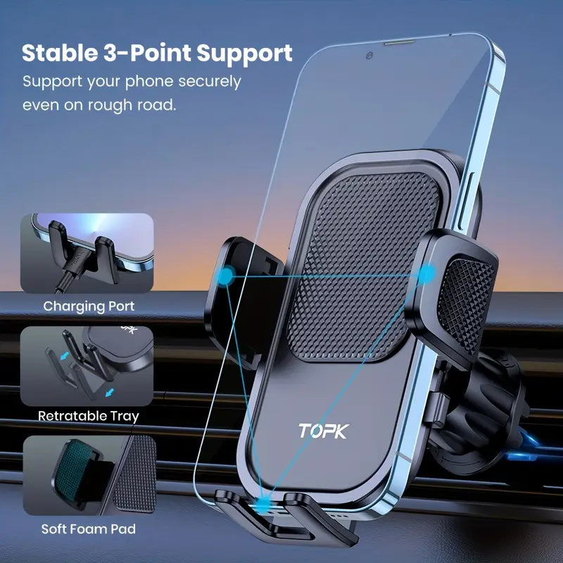 📱🚗 Supporto Smartphone da Auto – Bocchetta Aria 🌬️